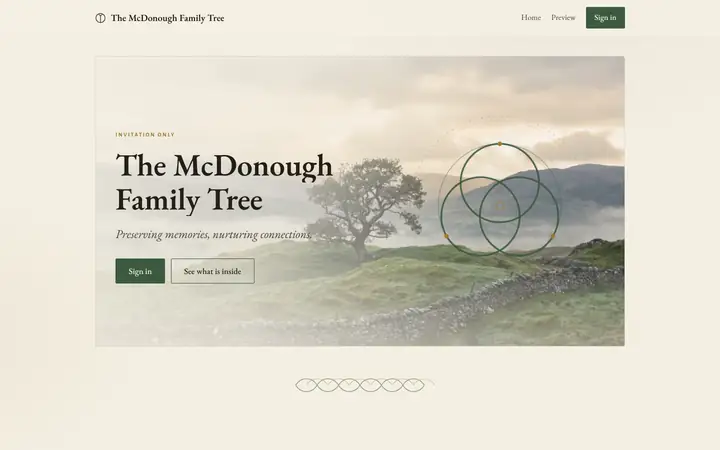 Homepage of The McDonough Family Tree