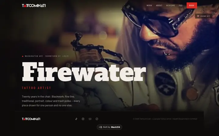 Homepage of Tattoominati